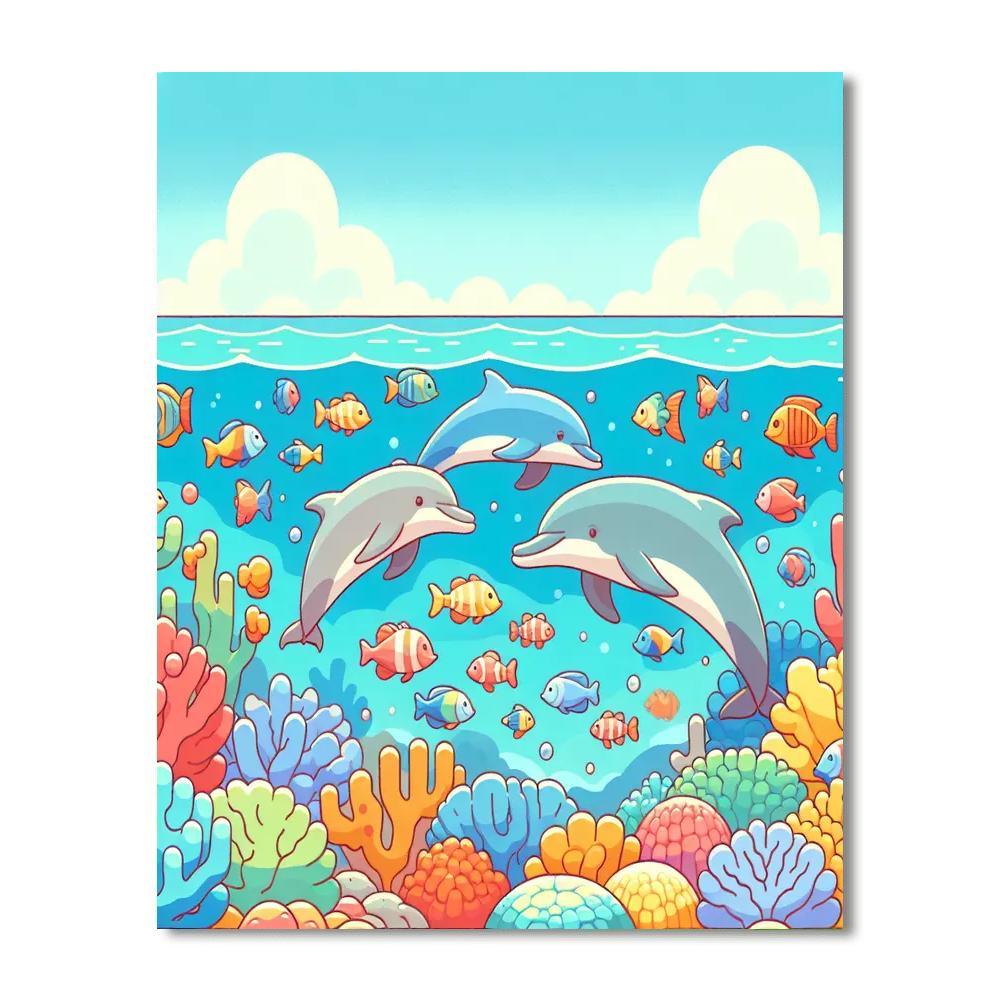 Undersea Exploration Journey Painting By Numbers Kit