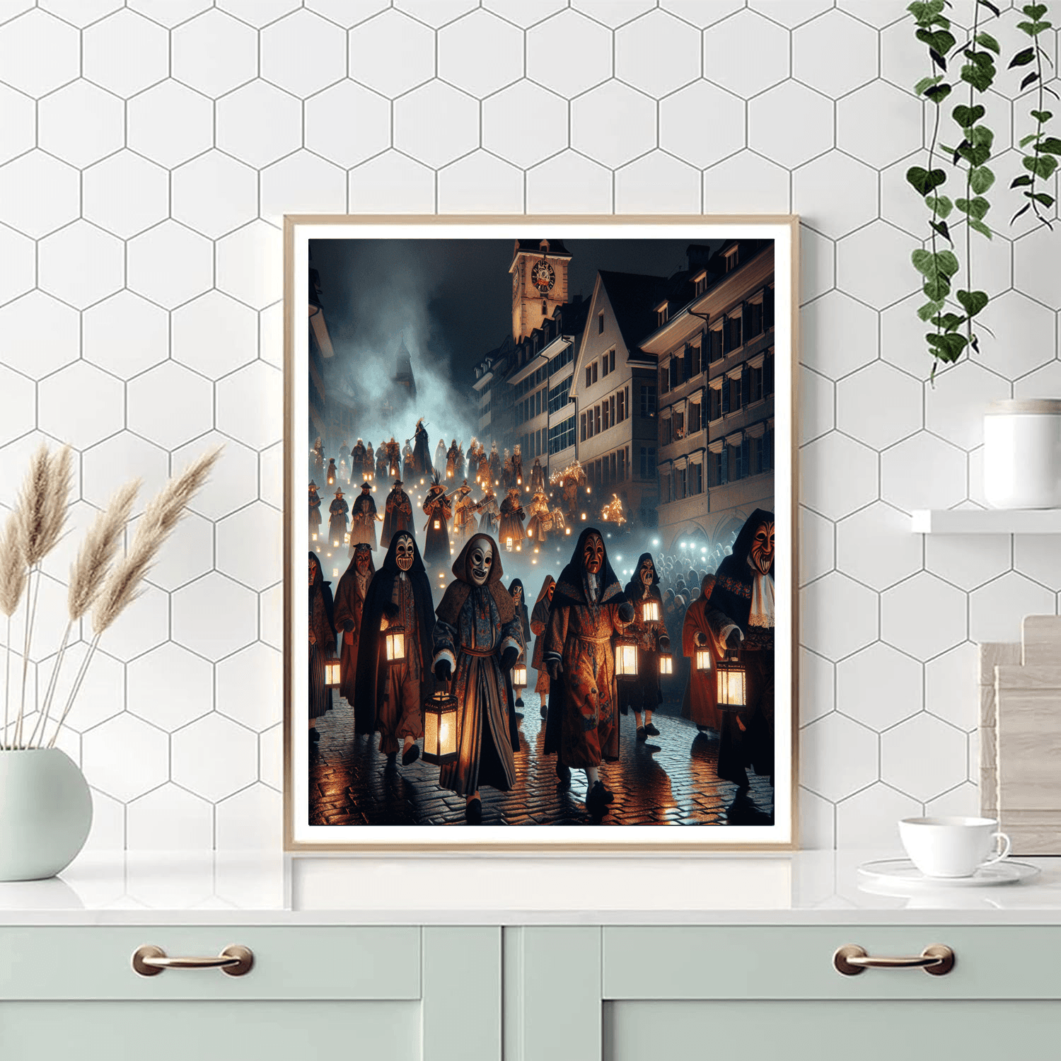 Basel Fasnacht - Switzerland Paint By Number