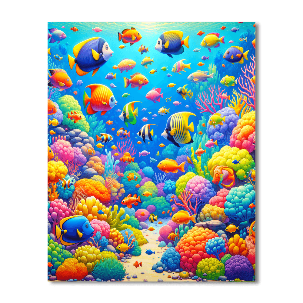 Exploration Under The Sea Paint By Number