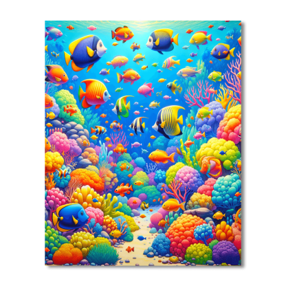Exploration Under The Sea Paint By Number