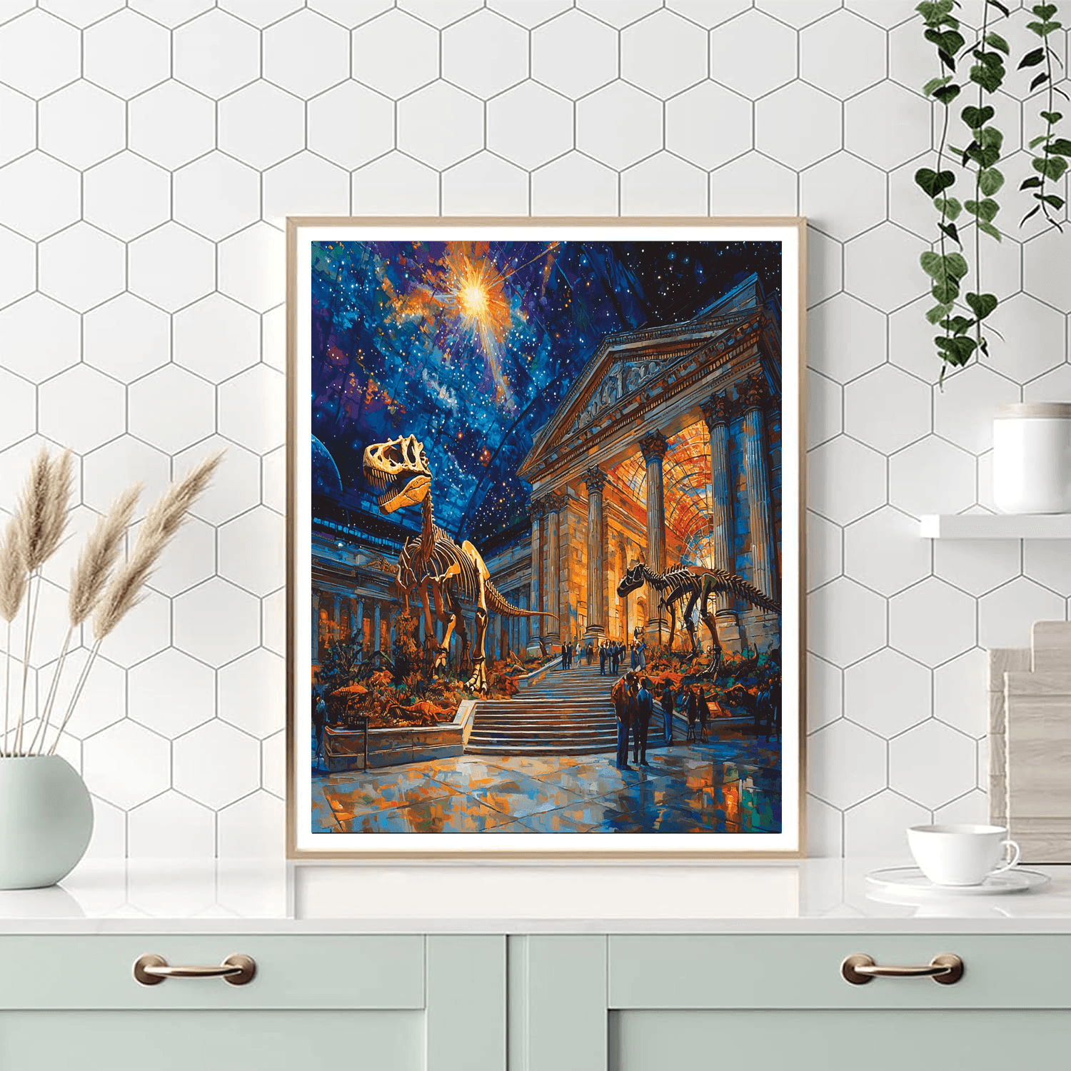 Museum Of Natural History Number Painting