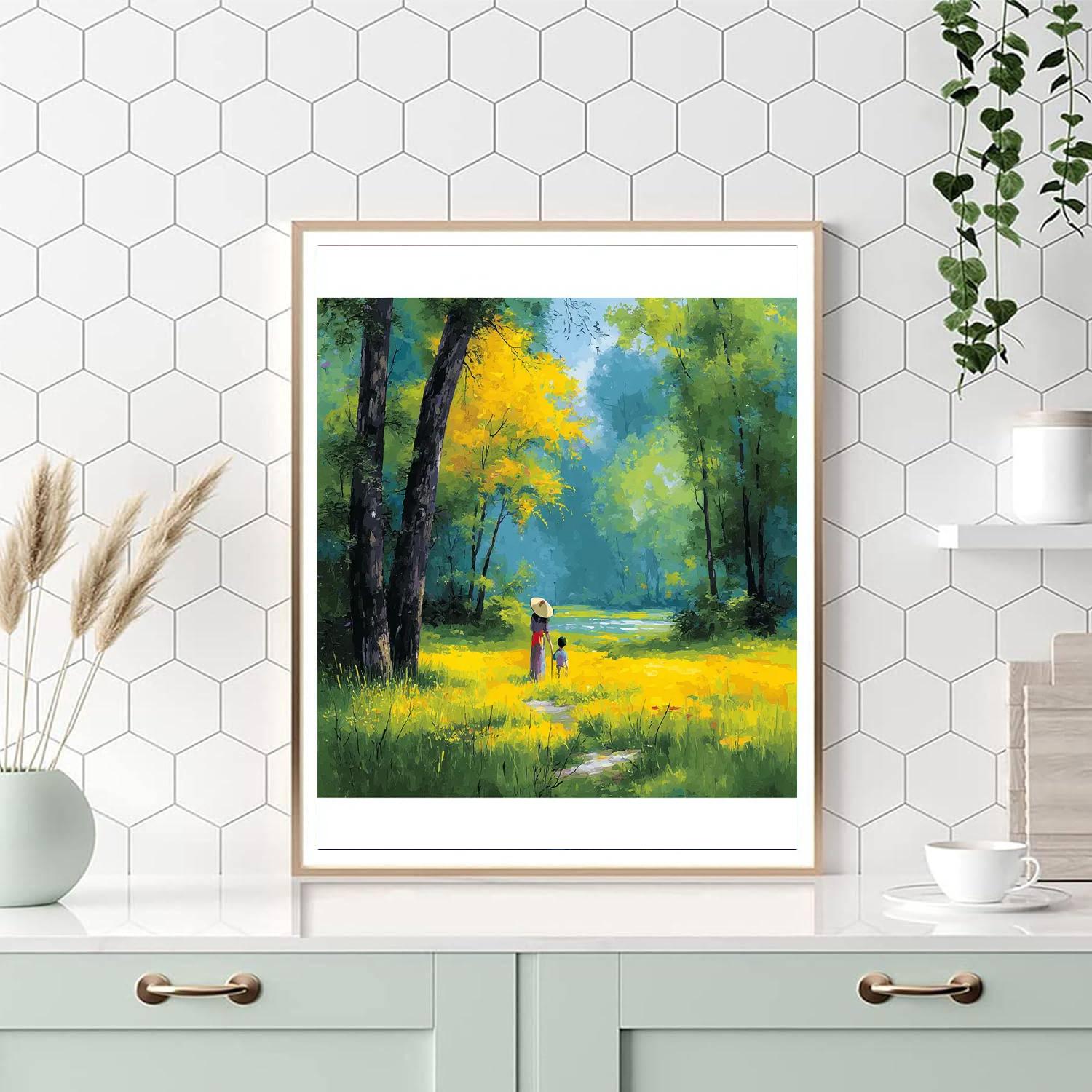 A Loving Glance Paint By Numbers Art