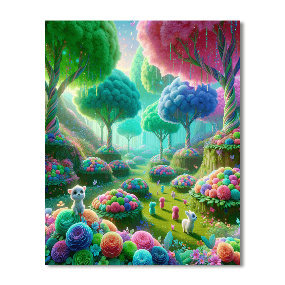 Enchanting Forest Adventure Painting By Numbers Kit