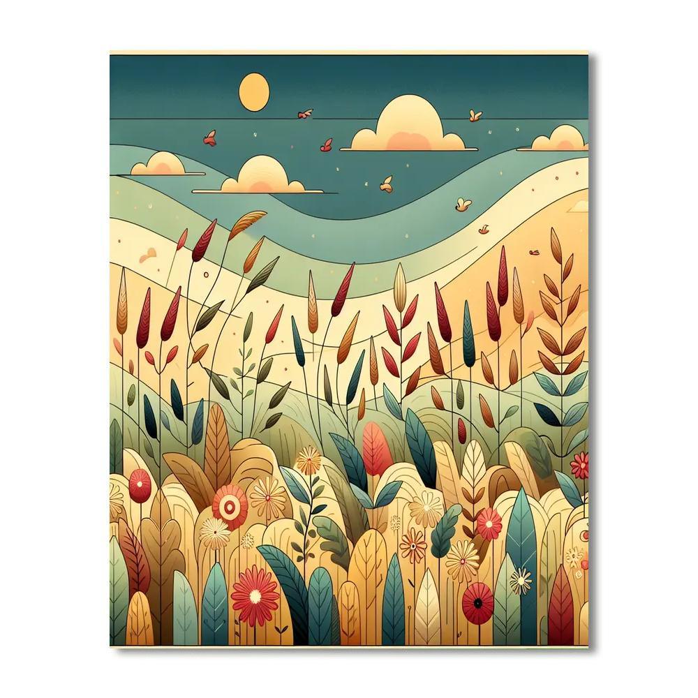 Windy Whispers Paint By Numbers