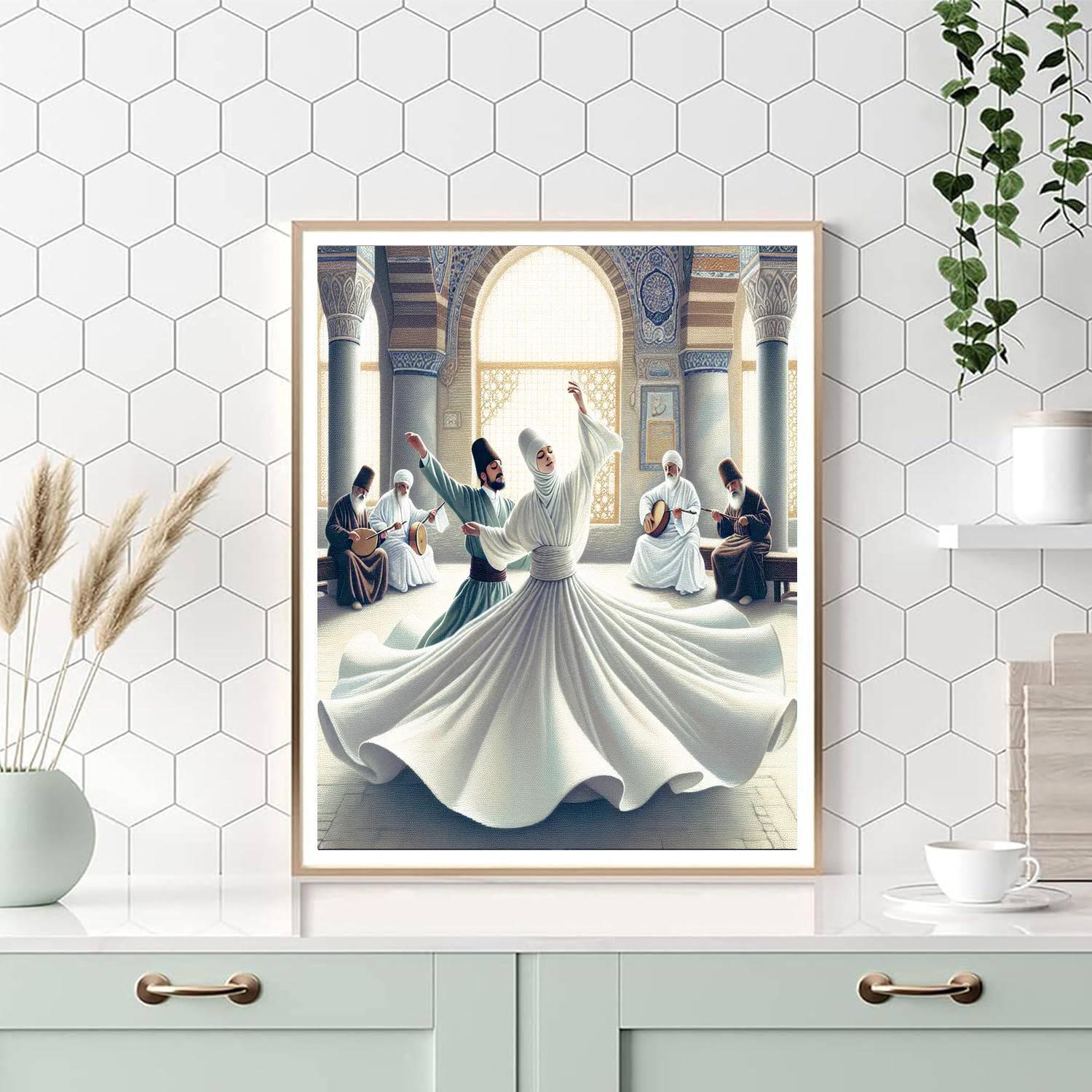 Mevlana Whirling Dervishes Festival - Turkey Paint By Number