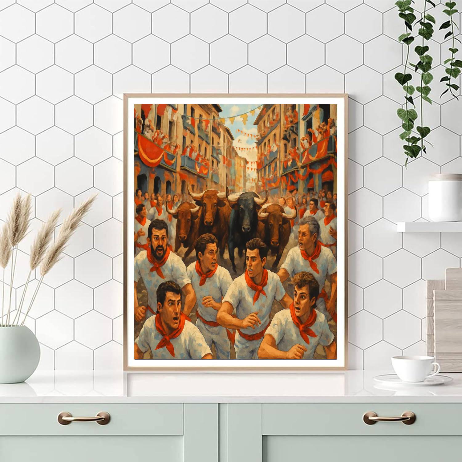 San Fermín Paint By Number