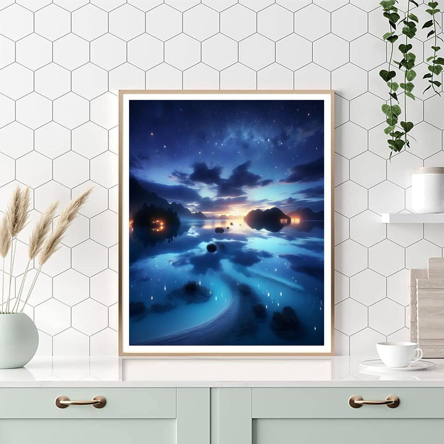 Twilight Lagoon Magic Paint By Color