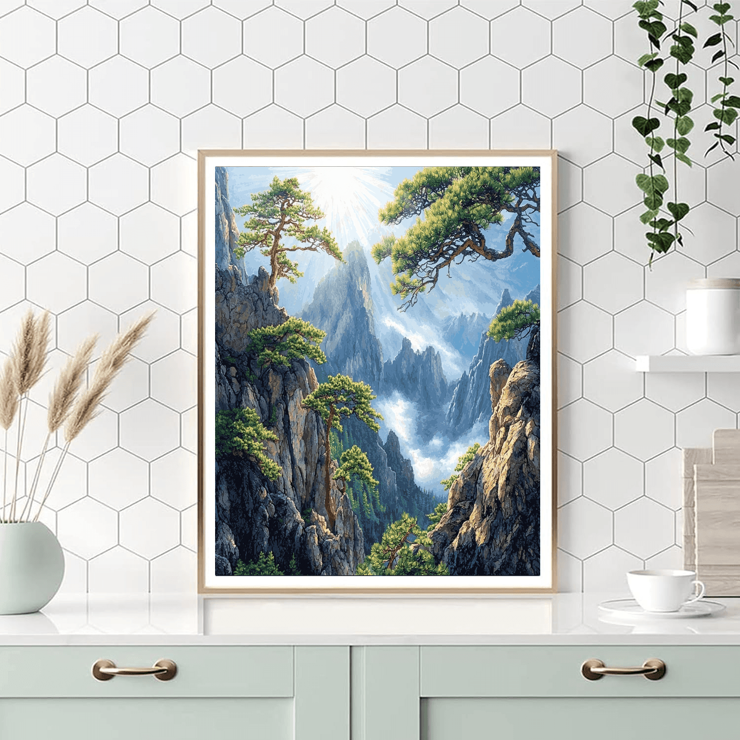 Huangshan (yellow Mountain) Paint By Numbers