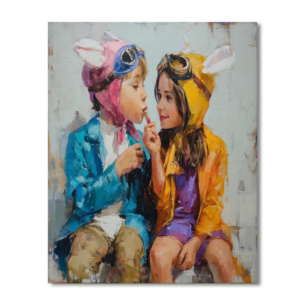 Whimsical Playtime Numbered Painting Kits