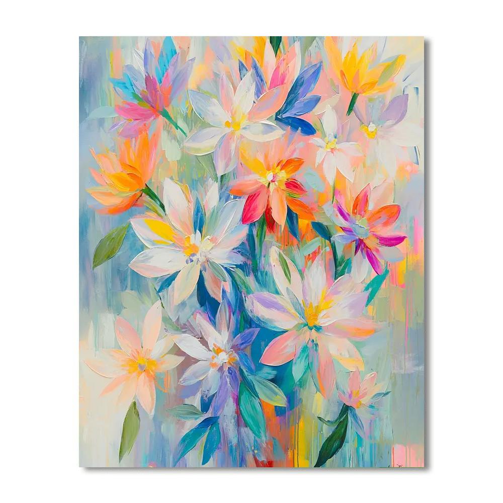 Edgar Degas Inspired Swaying Blossoms  Paint By Numbers Art