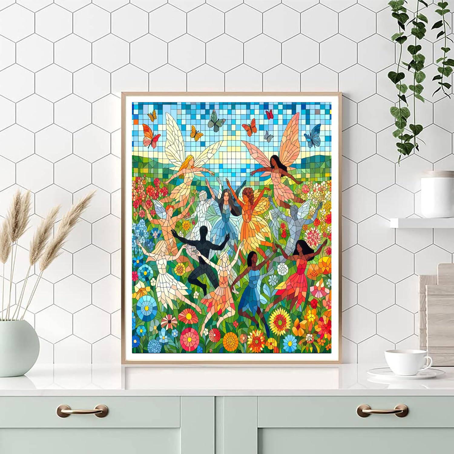 Mystical Enchanted Meadow Paint By Numbers