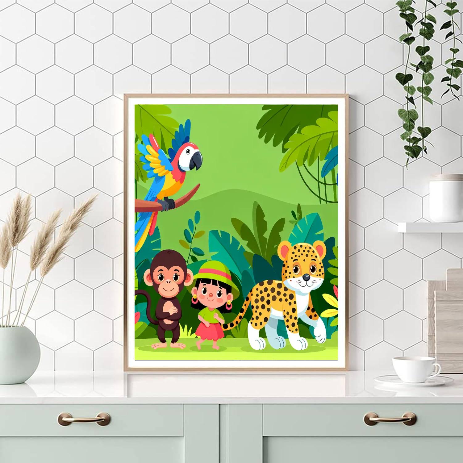 Jungle Discovery Mission Paint By Number