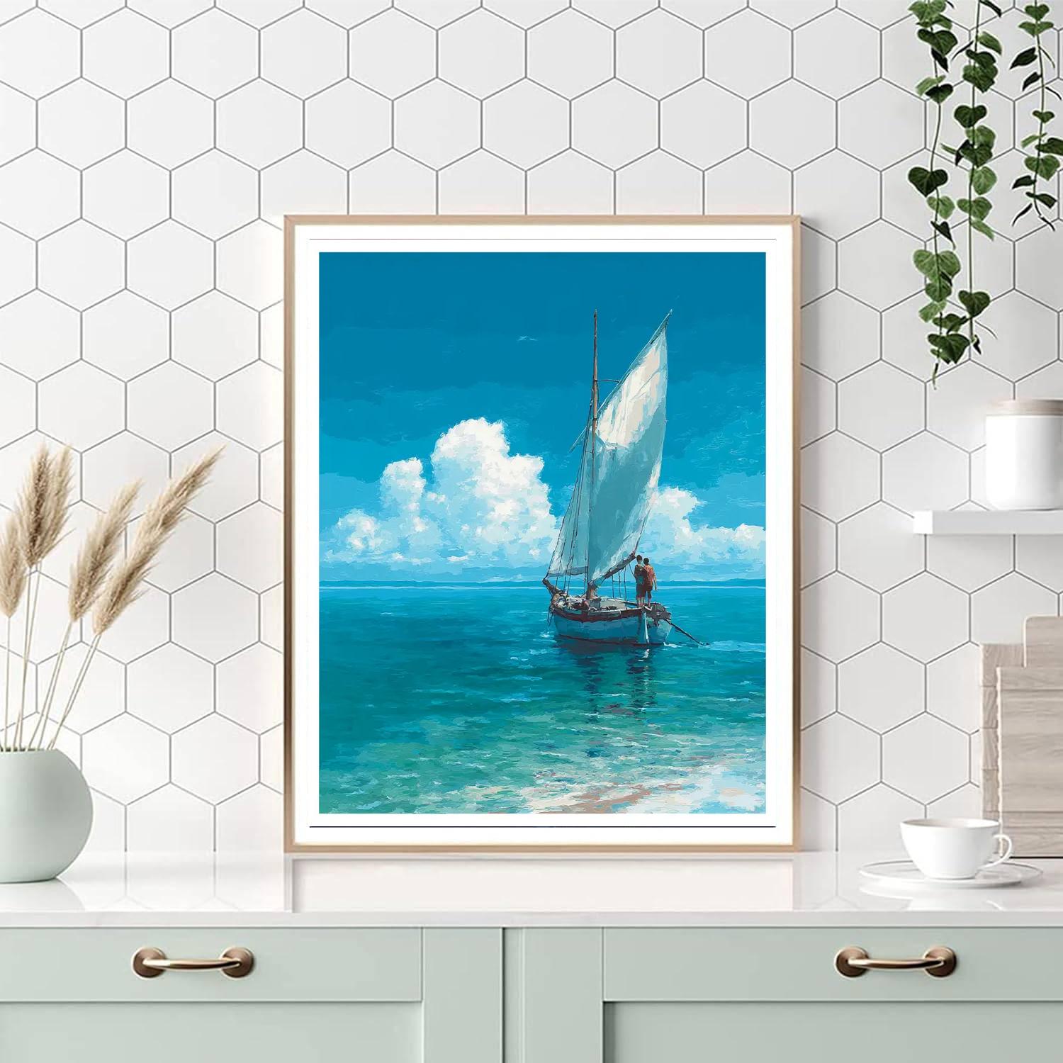 Sailing With Dreams Paint By Color