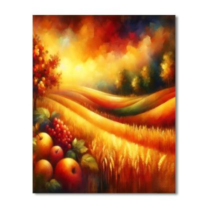 Radiant Harvest Celebration Paint By Number