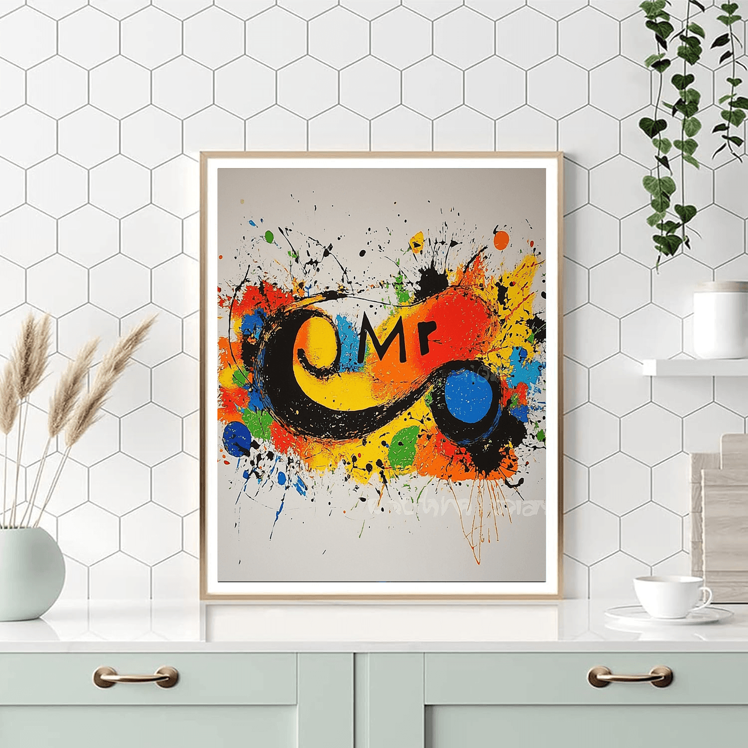 Joan Miró Inspired Energetic Rhythms  Paint By Numbers