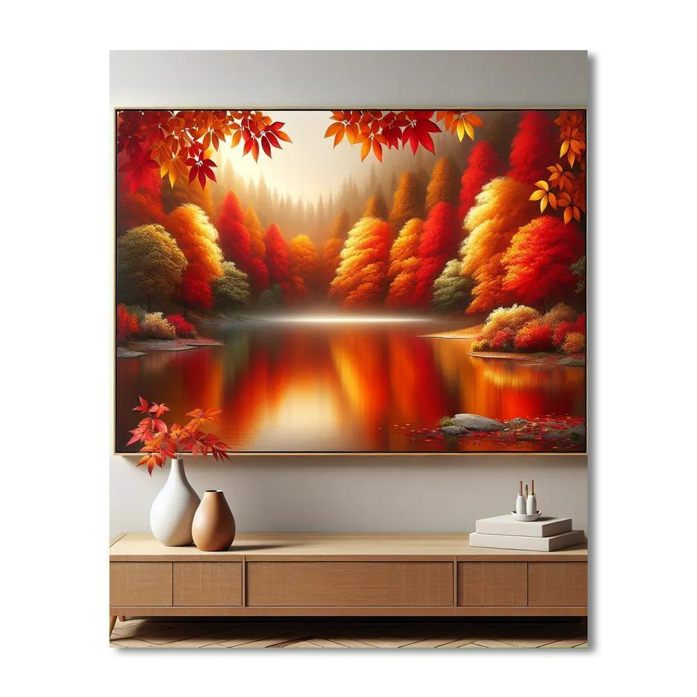 Enchanting Autumn Escape Numbered Painting Kits