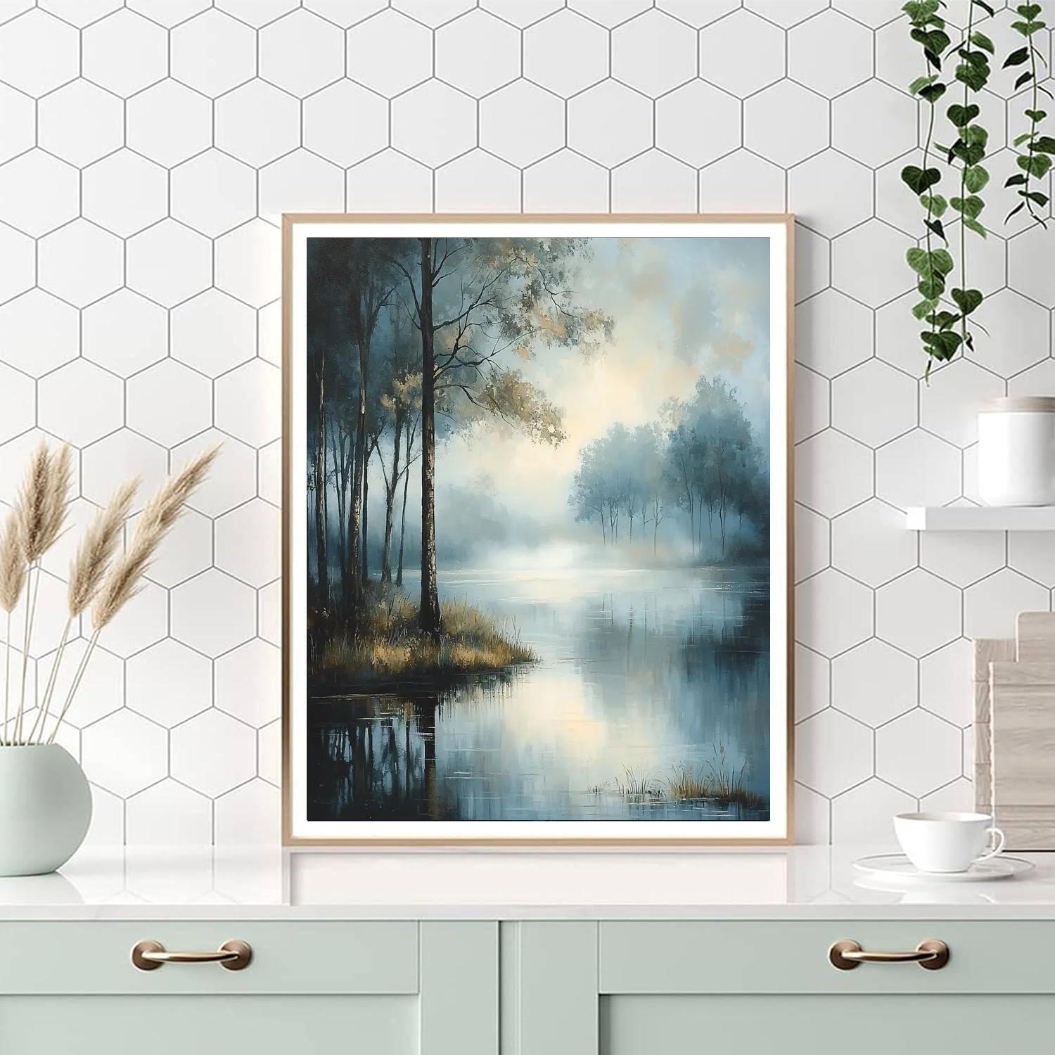 J.M.W. Turner Inspired Sublime Silence  Painting By Numbers Kit