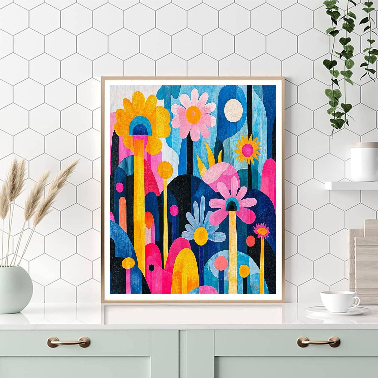 Paul Klee Inspired Dreamlike Whimsy  Paint By Number