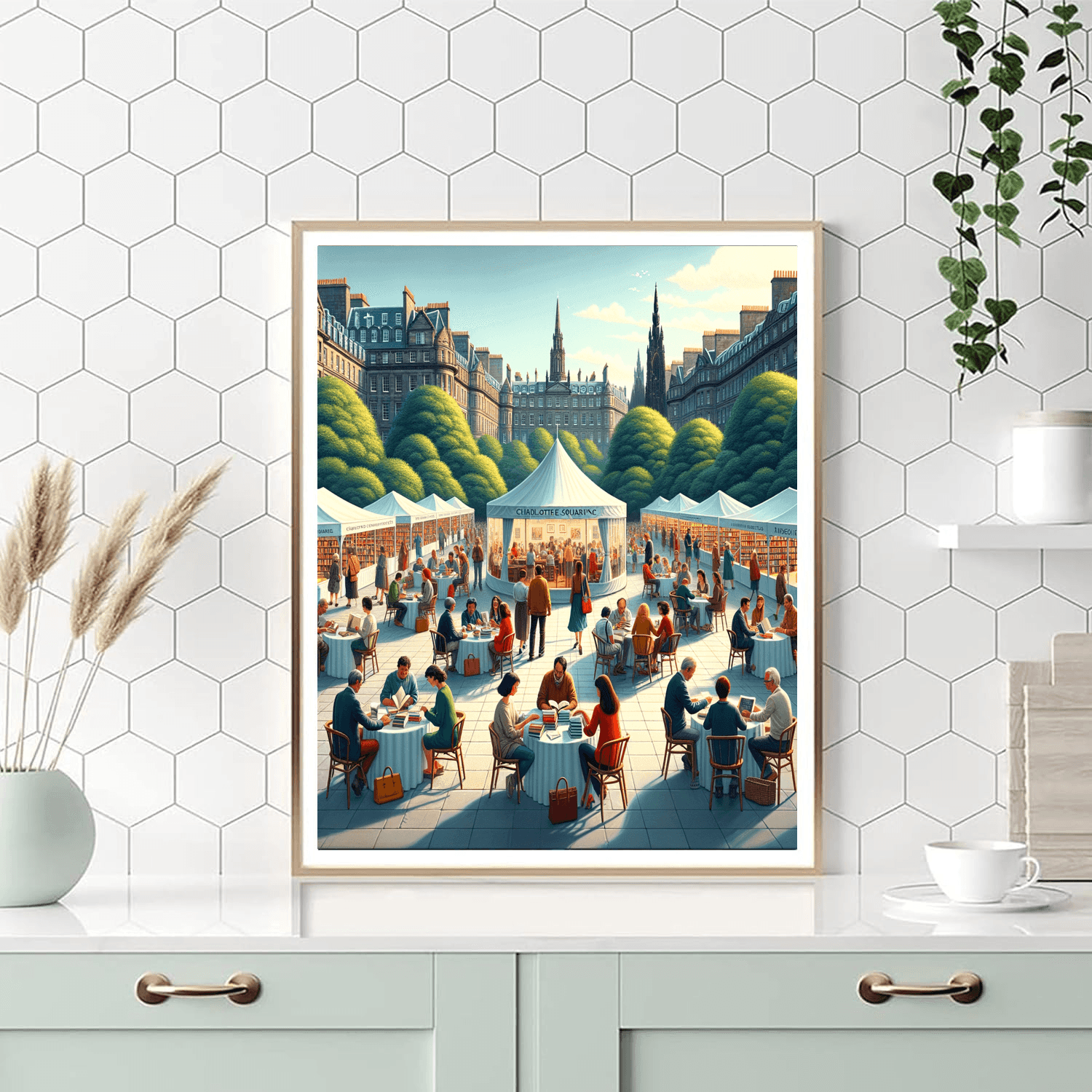 Edinburgh International Book Festival - Scotland Paint By Number