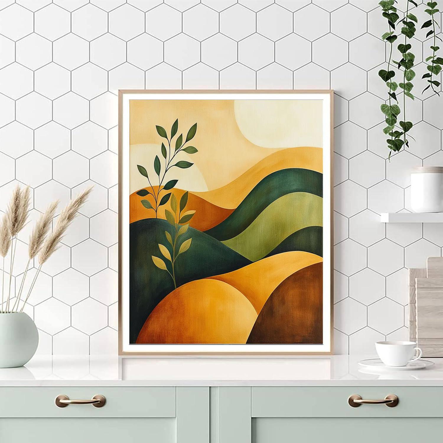 Paul Klee Inspired Nature's Echoes  Paint By Color