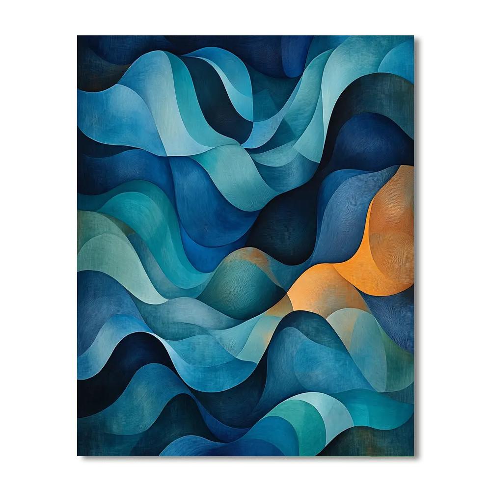 Max Ernst Inspired Fluid Dreamscapes  Paint By Numbers