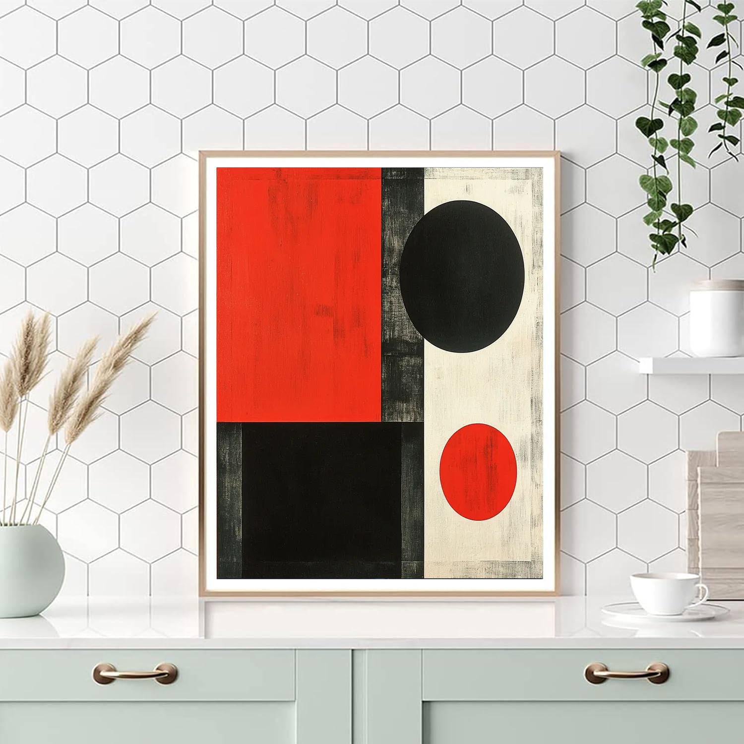 Kazimir Malevich Inspired Eternal Geometry  Paint By Color