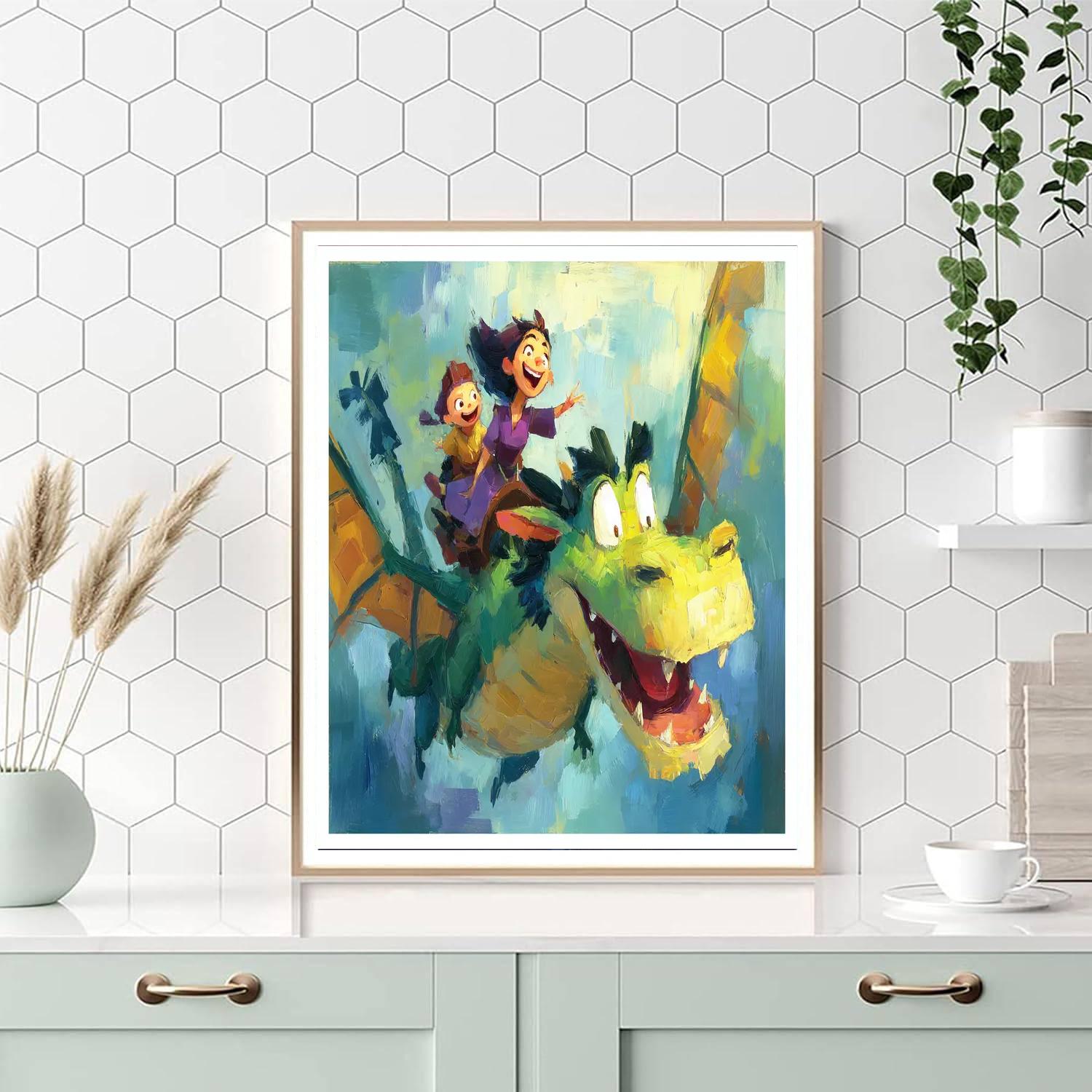 Our Magical Adventure Painting Number Kit