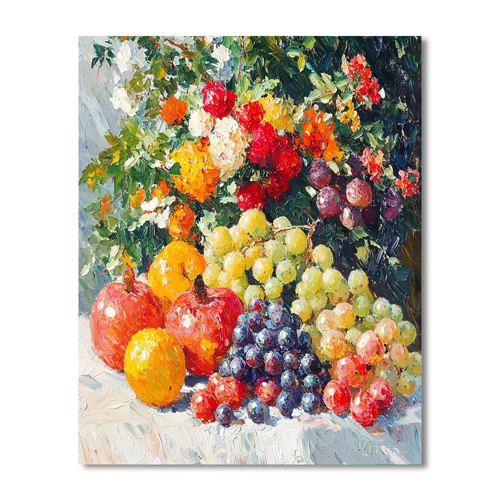 Claude Monet Inspired Sweet Summer Fruits  Paint By Numbers