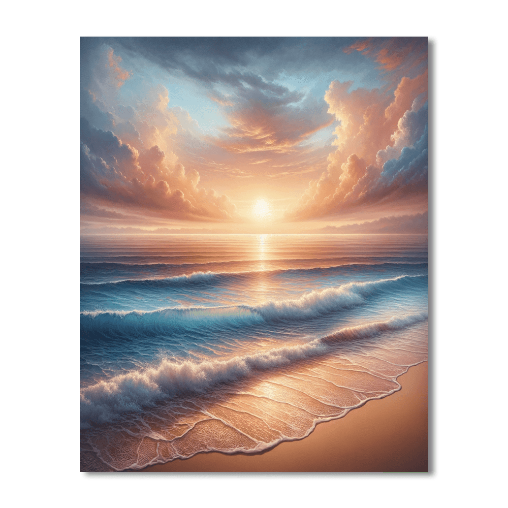 Ocean Bliss Numbered Painting Kits