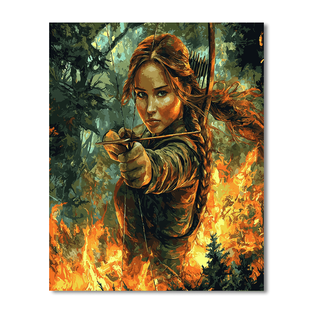Jennifer Lawrence: Catching Fire With Dynamic Roles Paint By Color