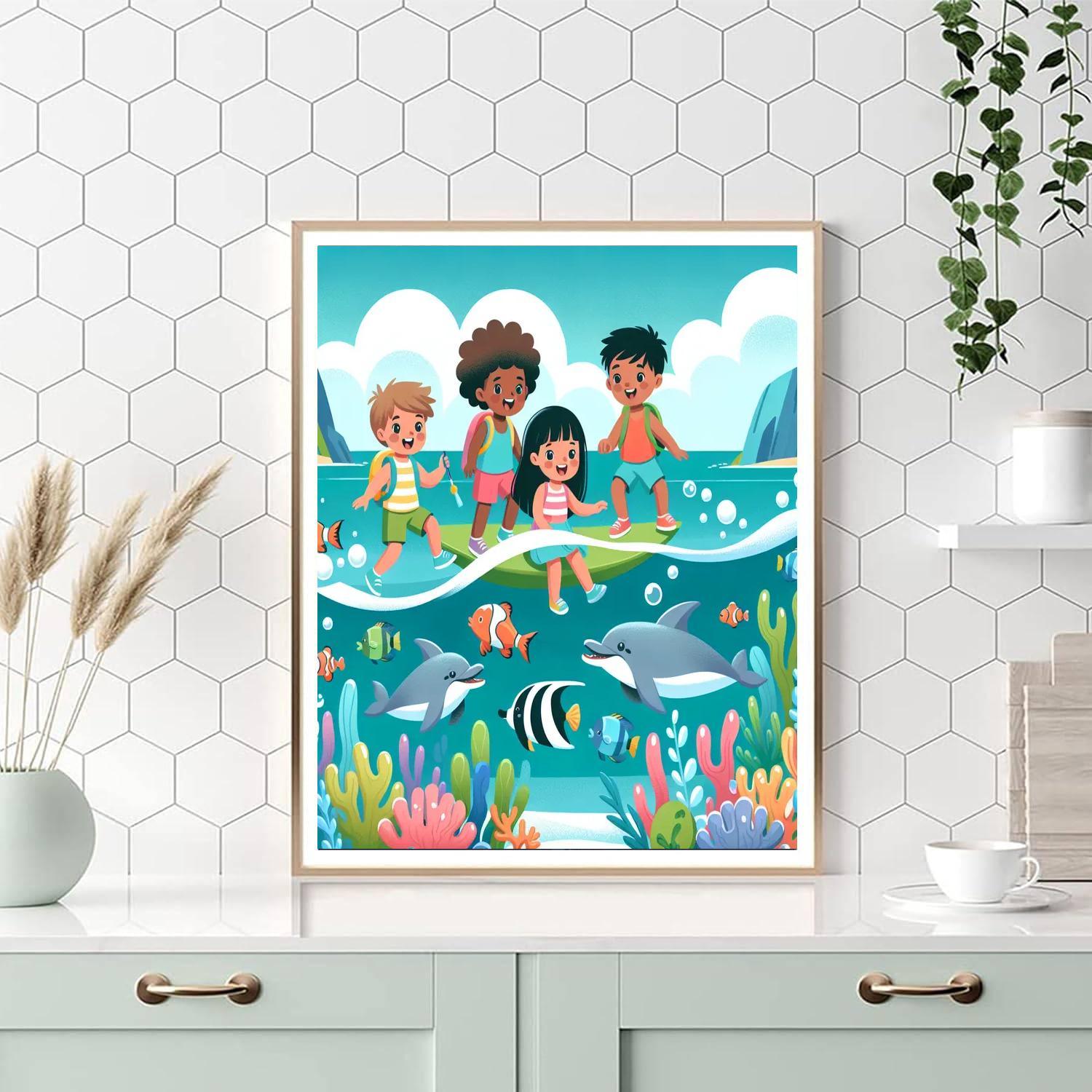 Ocean Odyssey Adventure Paint By Numbers