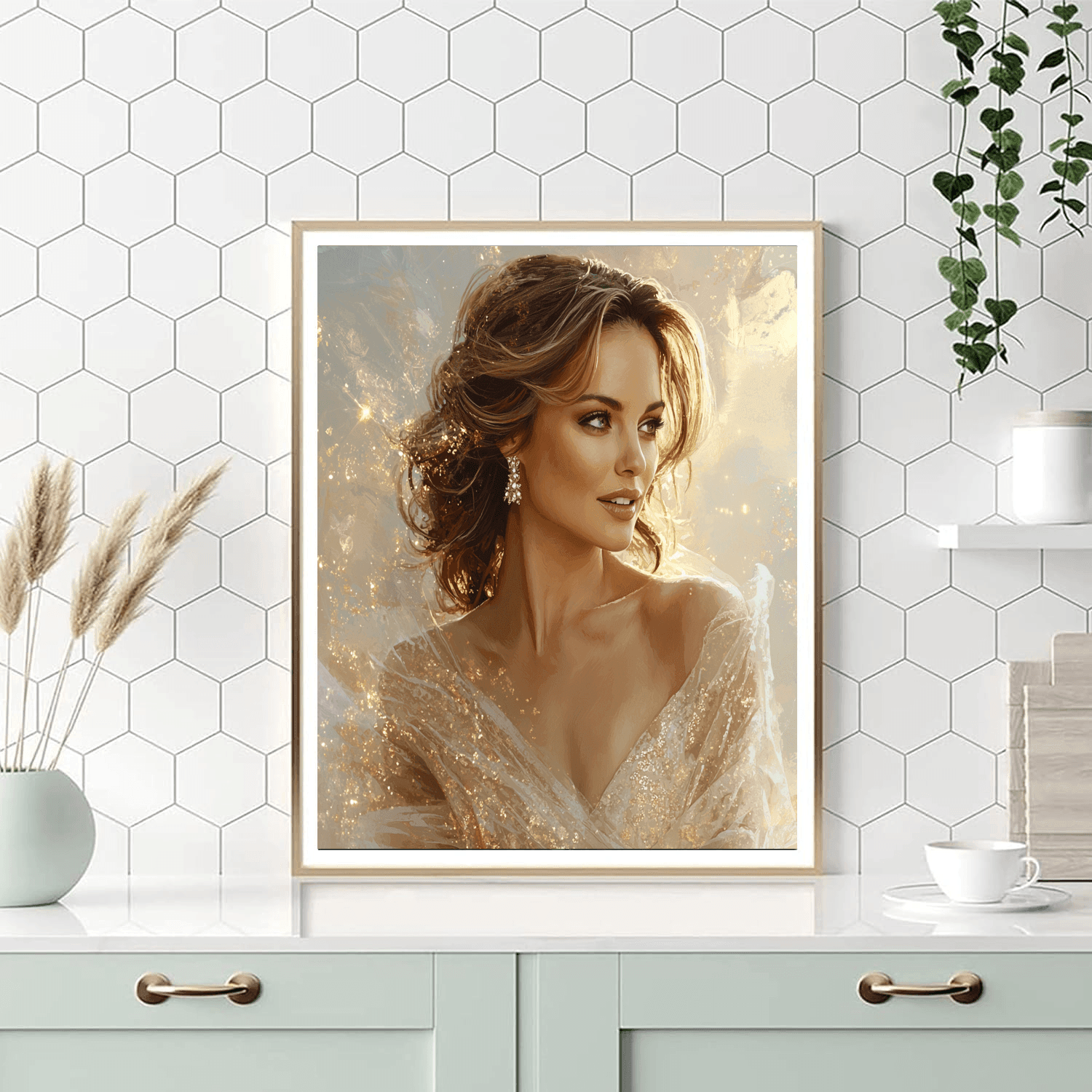 Angelina Jolie: The Bold Heart Of The Silver Screen Paint By Numbers