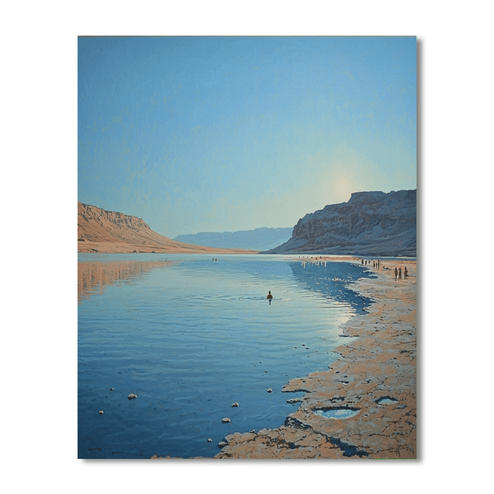 Dead Sea - Israel And Jordan Numbered Painting Kits