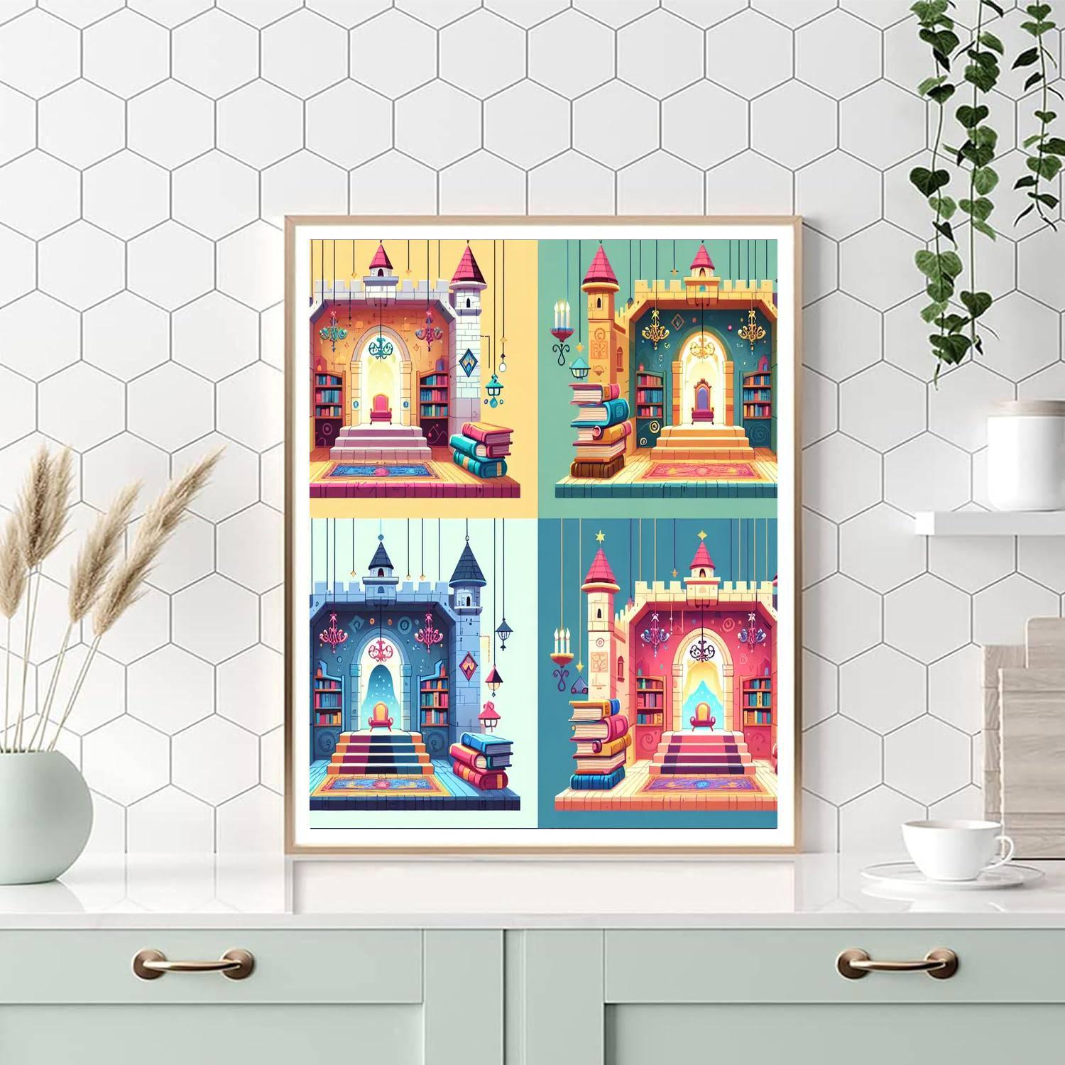 Enchanted Castle Mystery Paint By Color