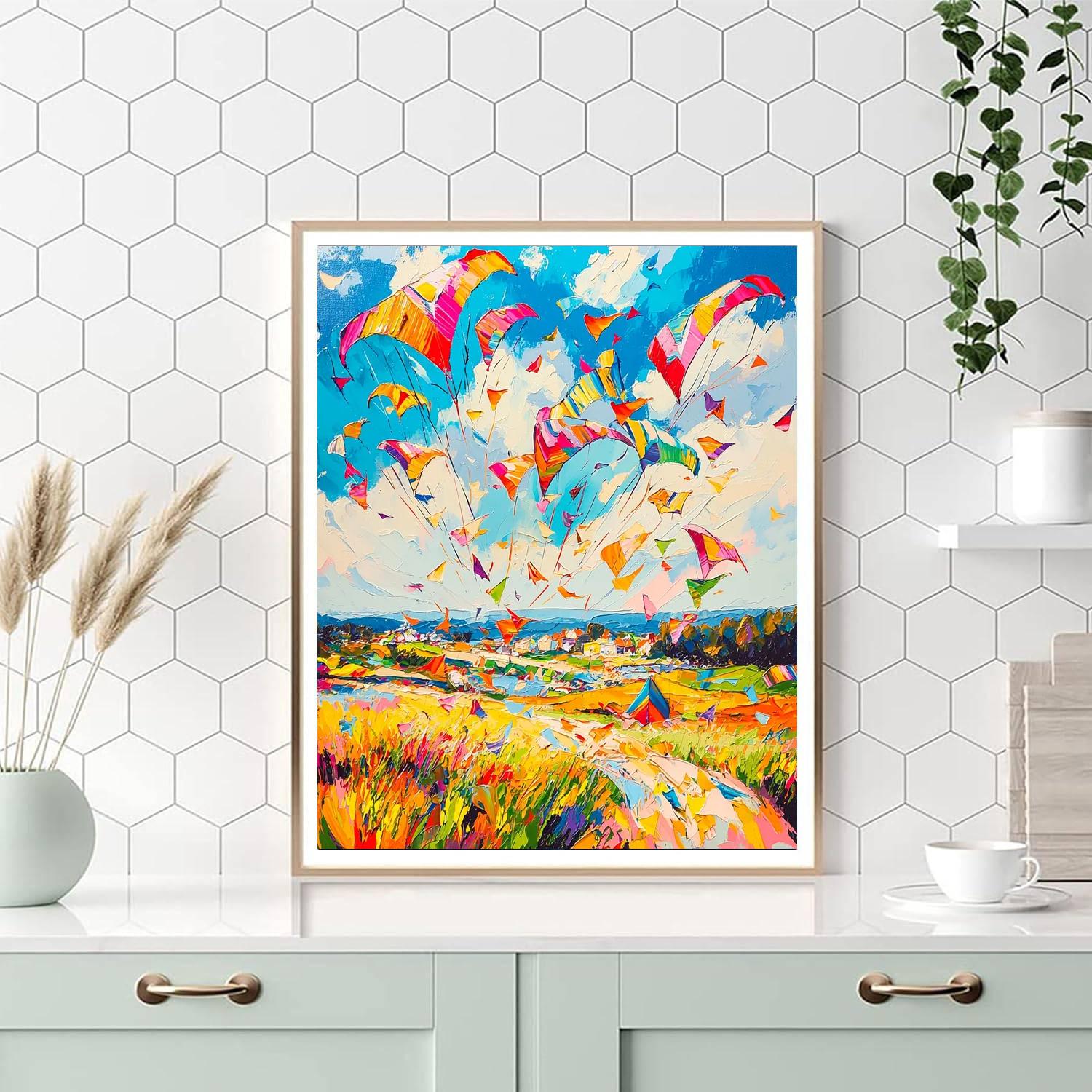 Flying High Together Paint By Number