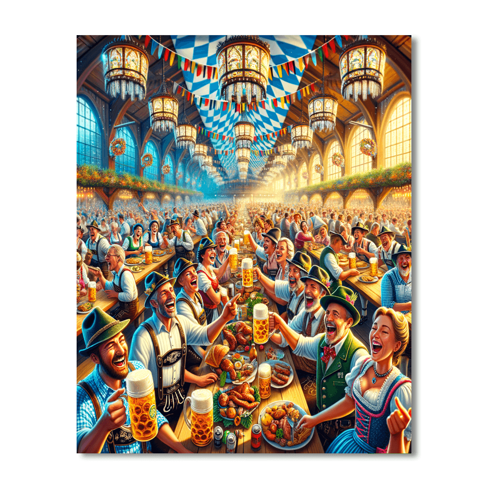 Wiesn Festival - Germany DIY Paint By Numbers