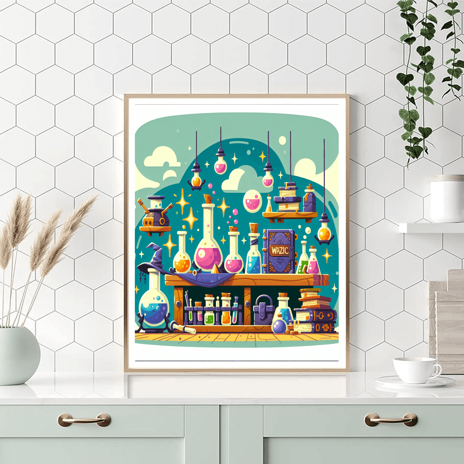 Wizard's Enchanted Lab Paint By Numbers Kits