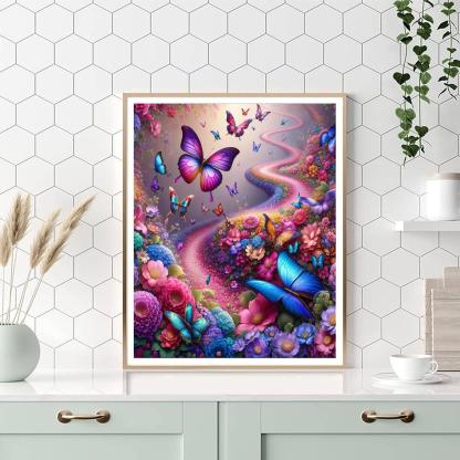 Butterfly Dream Path Paint By Number