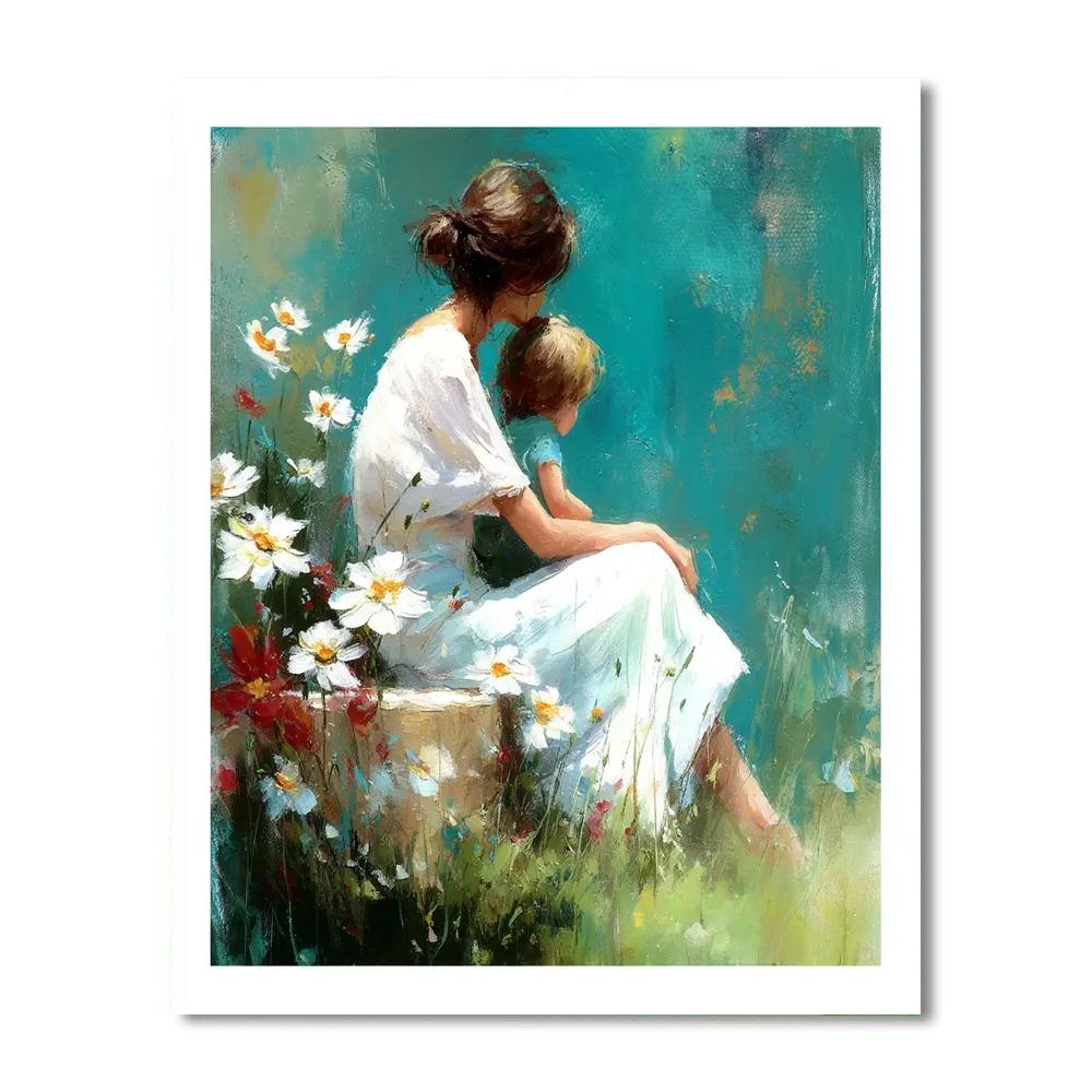 Lullabies In Bloom DIY Paint By Numbers