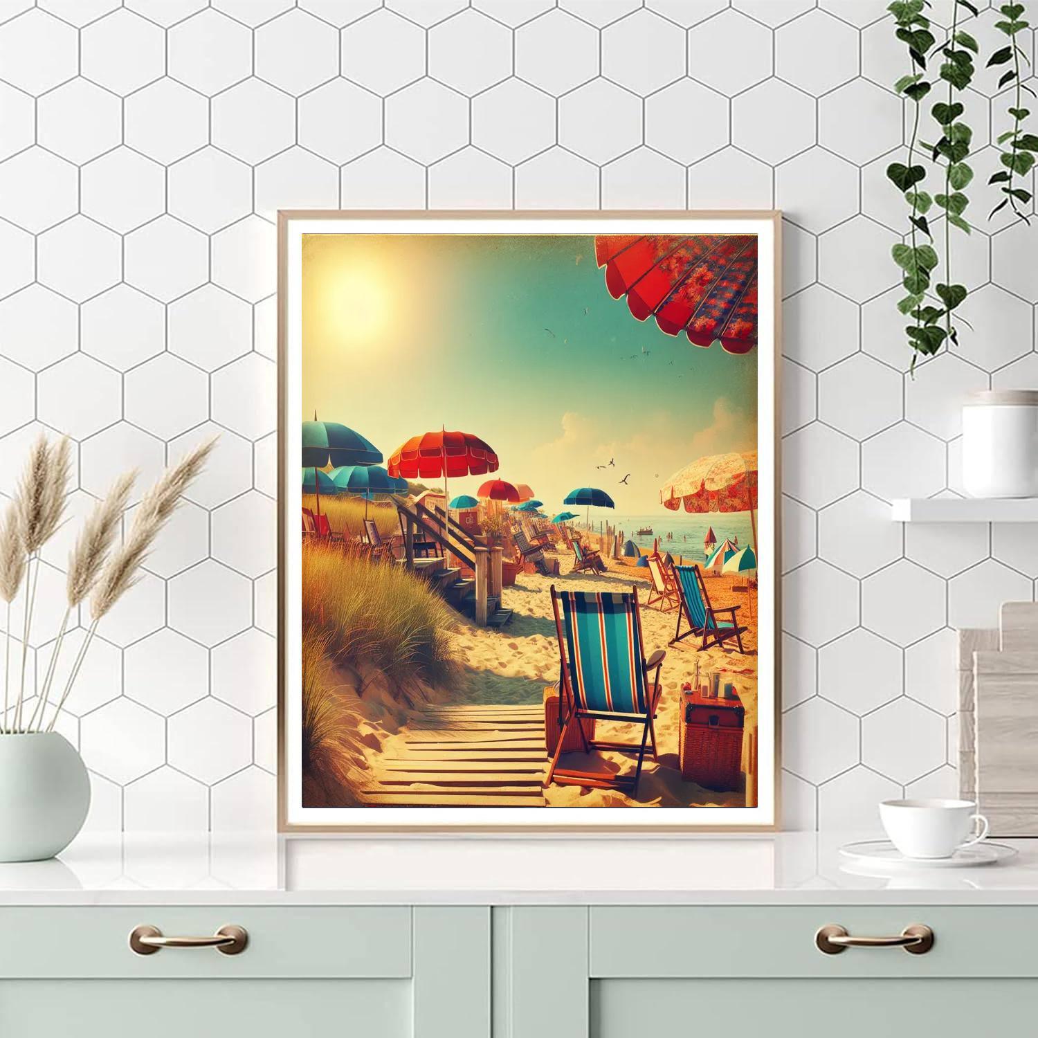 Retro Summer Vibes Paint By Number