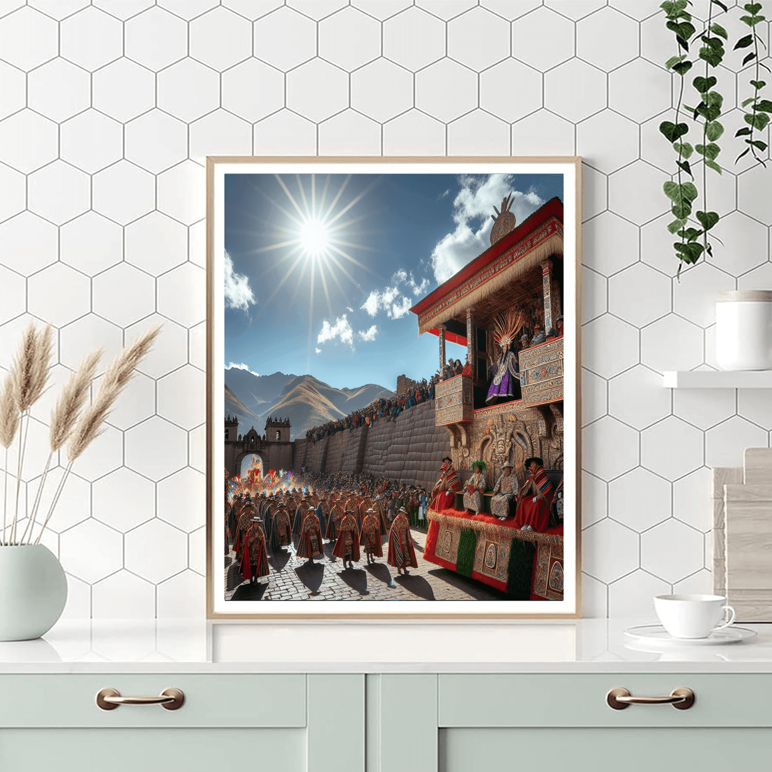 Inti Raymi - Festival Of The Sun - Peru Paint By Color