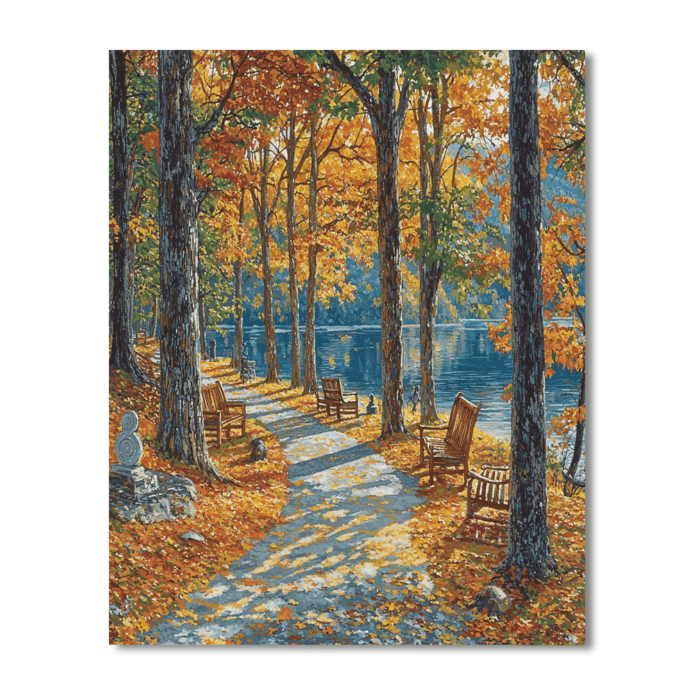 Namiseom Island - South Korea Paint By Numbers