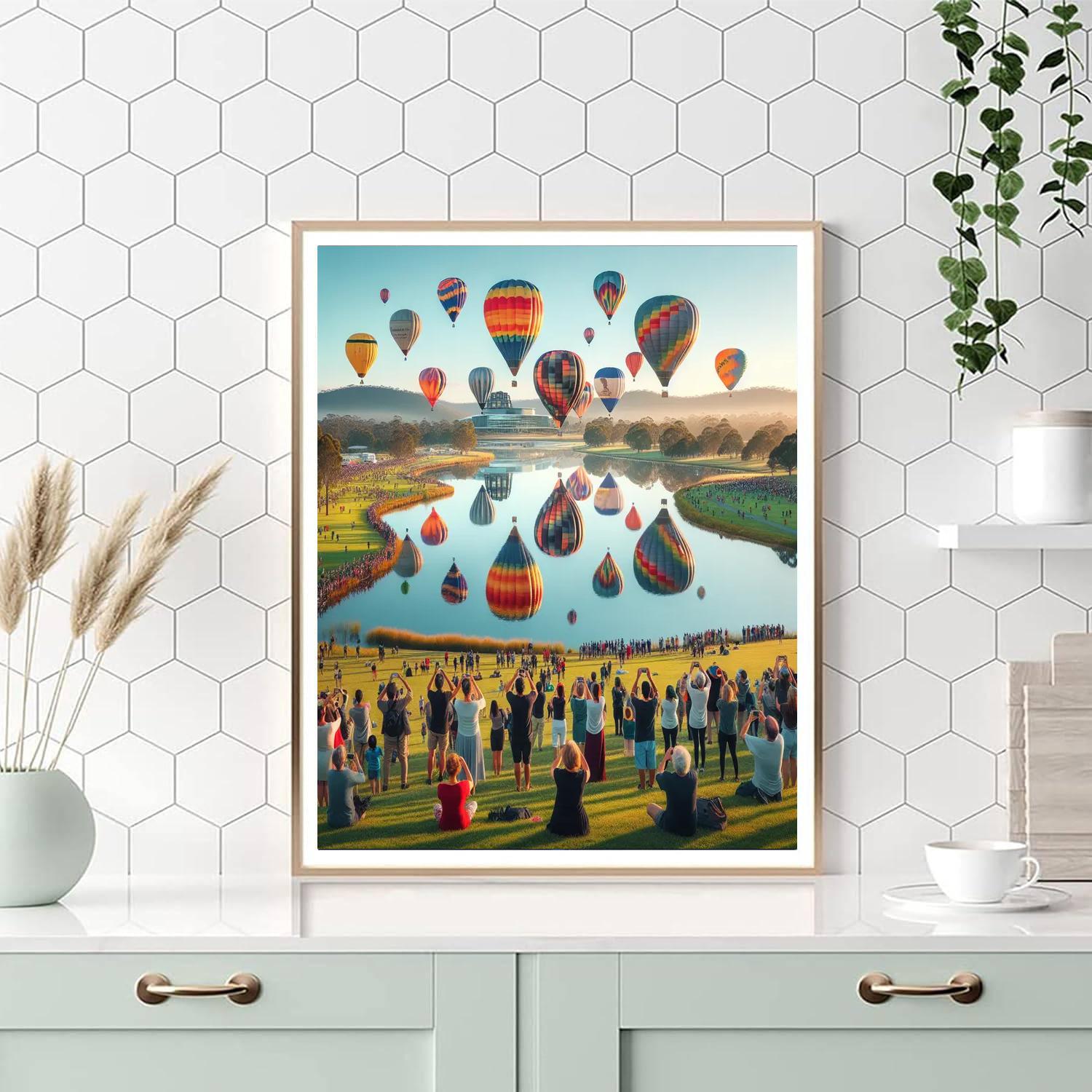 Canberra Balloon Spectacular - Australia DIY Paint By Numbers