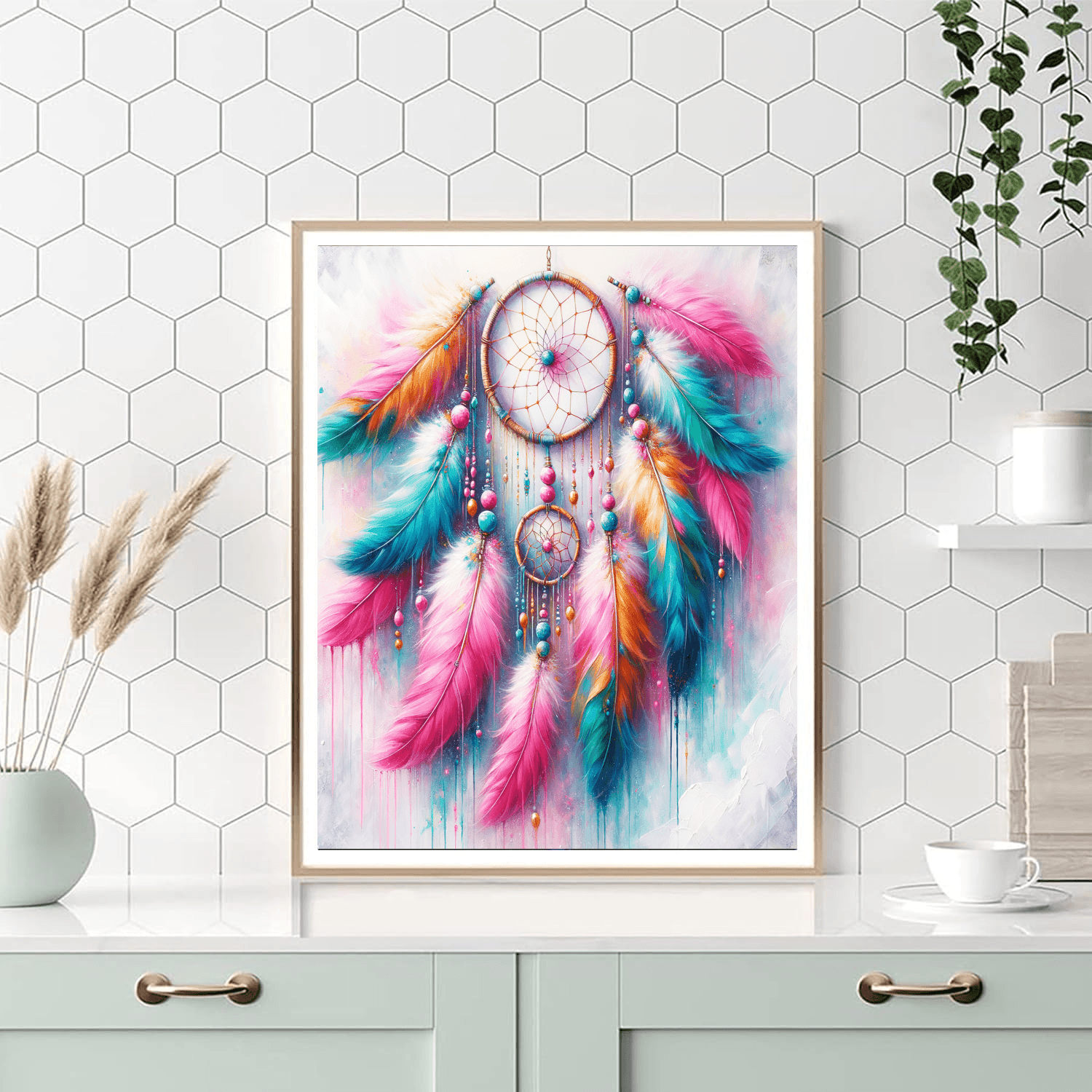 Whimsical Dreamcatchers Paint By Color