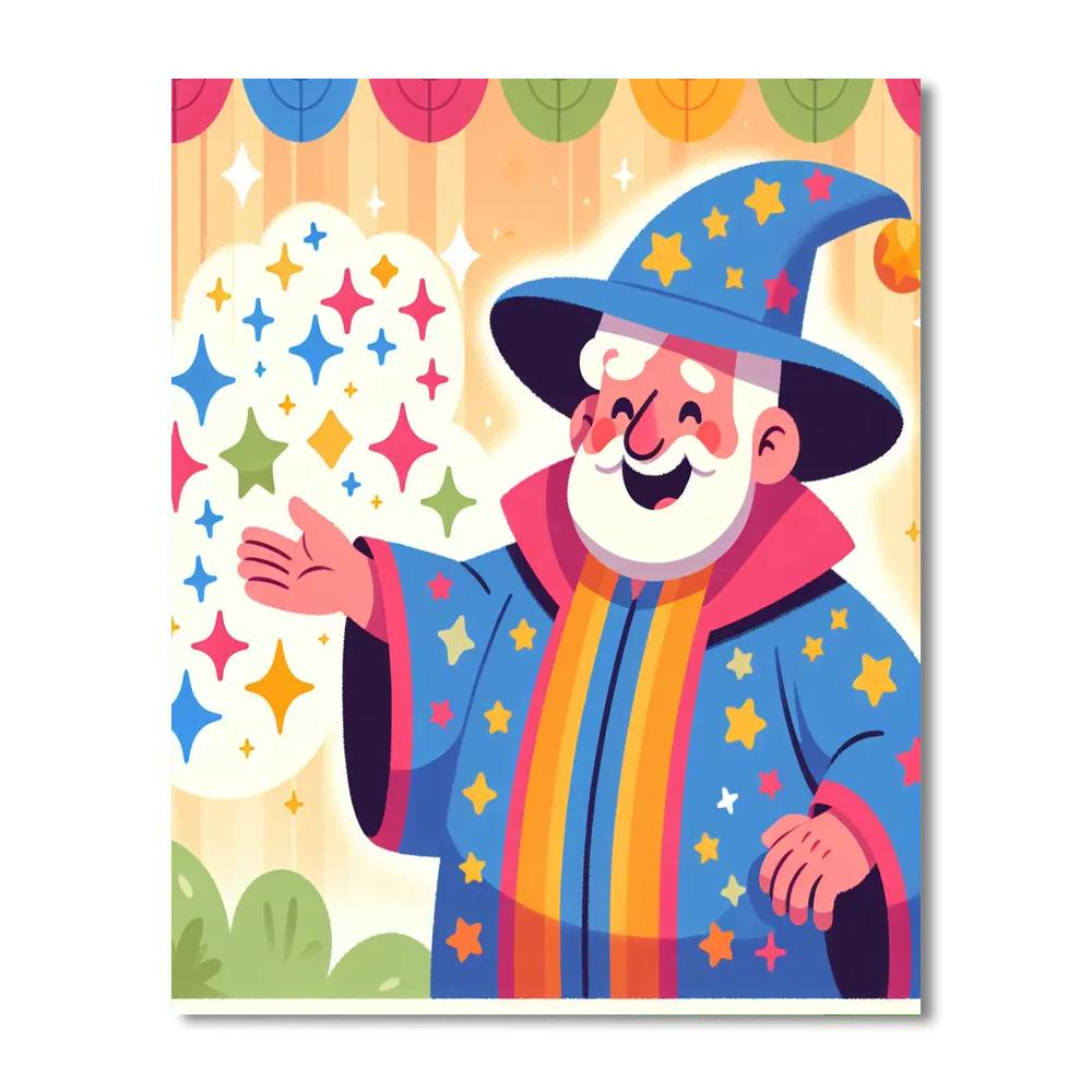 Wonderful Wizards Numbered Painting Kits