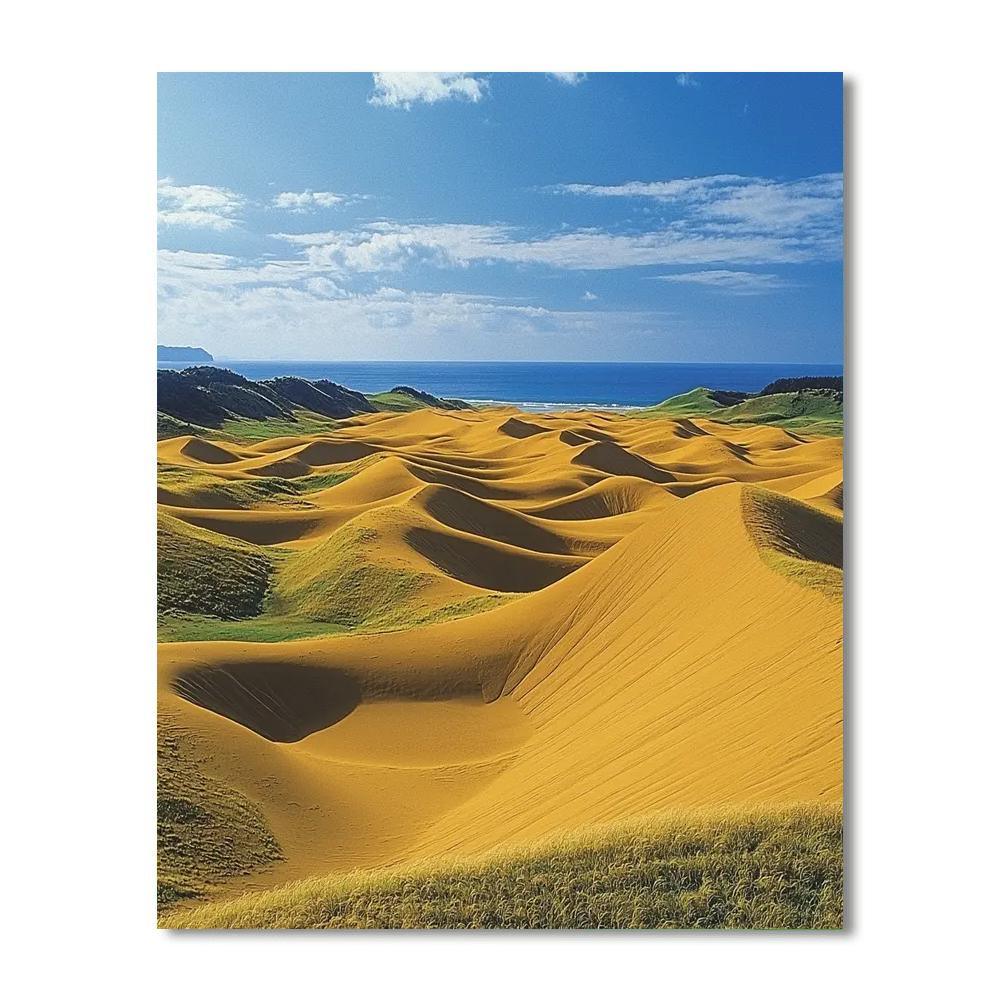 Tottori Sand Dunes Painting Number Kit