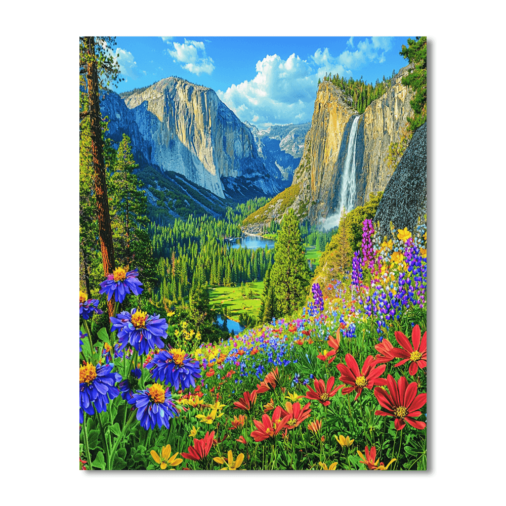 Yosemite Valley Paint By Numbers Kits