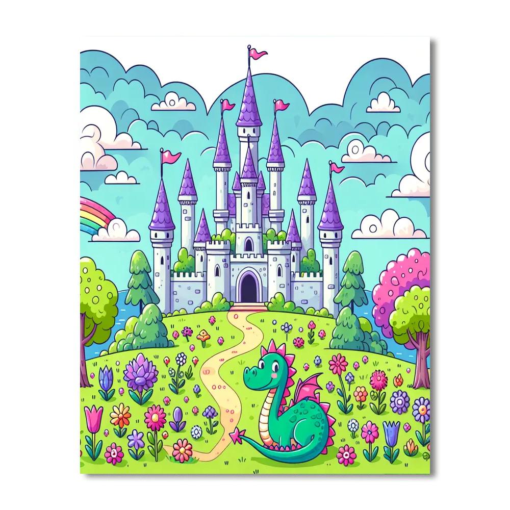 Adventurous Fairy Tales Numbered Painting Kits