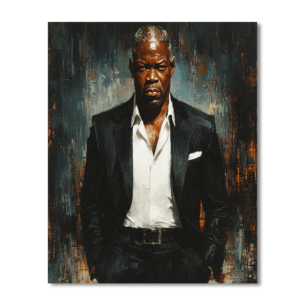 Samuel L. Jackson: The Voice Of Authority In Film Paint By Numbers Art