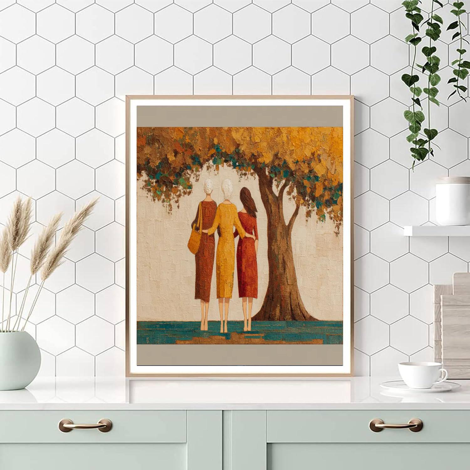 Generations Of Wisdom Painting Number Kit